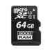 GOODRAM microSD UHS 1 Class 10 64Gb